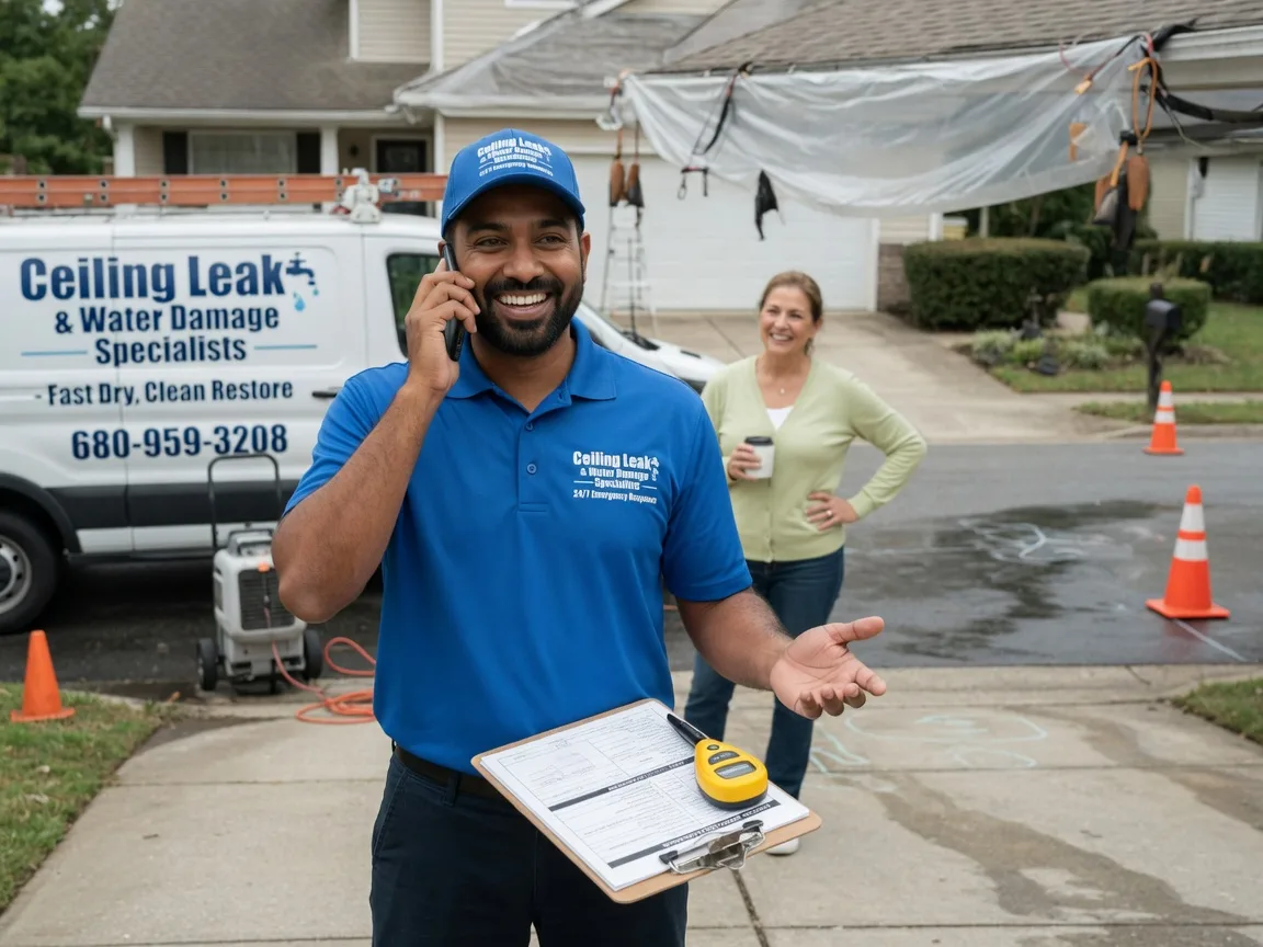 Ceiling Leak Cleanup Ridge Spring, SC FAQs